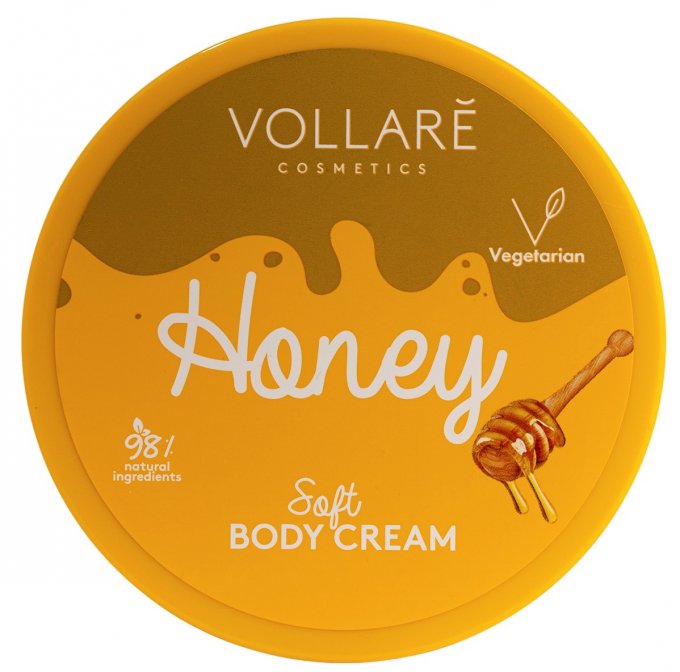 Crème nourrissante pour le corps à l'huile de Jojoba et au Miel - Vollaré Cosmetics - 250 ml