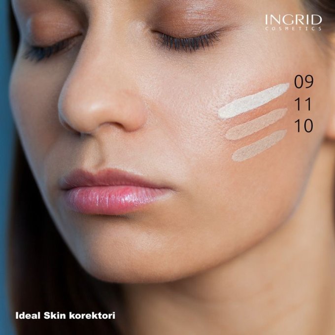Correcteur Ideal Skin - 3 teintes - 8 ml - Ingrid Cosmetics