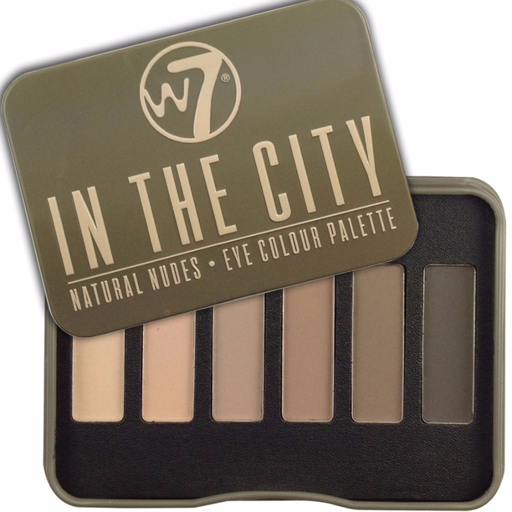 La Palette In The City de W7 est une palette de fards à paupières