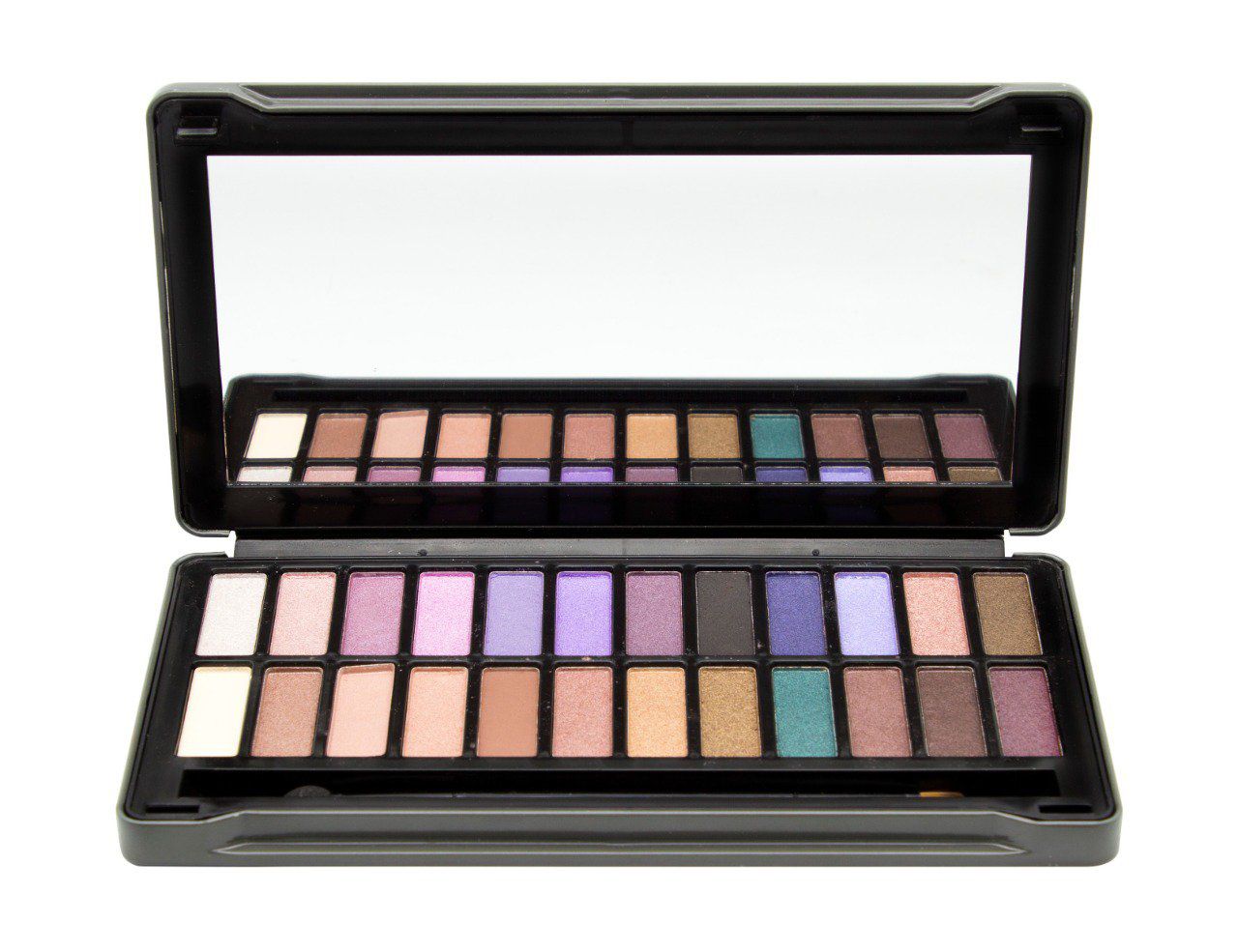 Grande Palette de maquillage smoky Intense 24 couleurs 21 g Magic