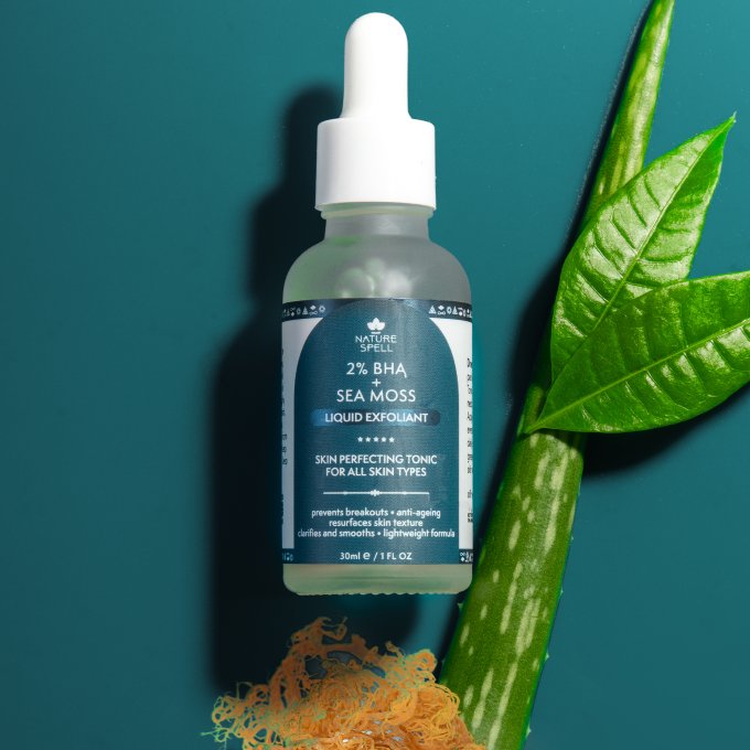 Exfoliant visage purifiant au BHA (acide salicylique) 2% – effet peau neuve - Nature Spell