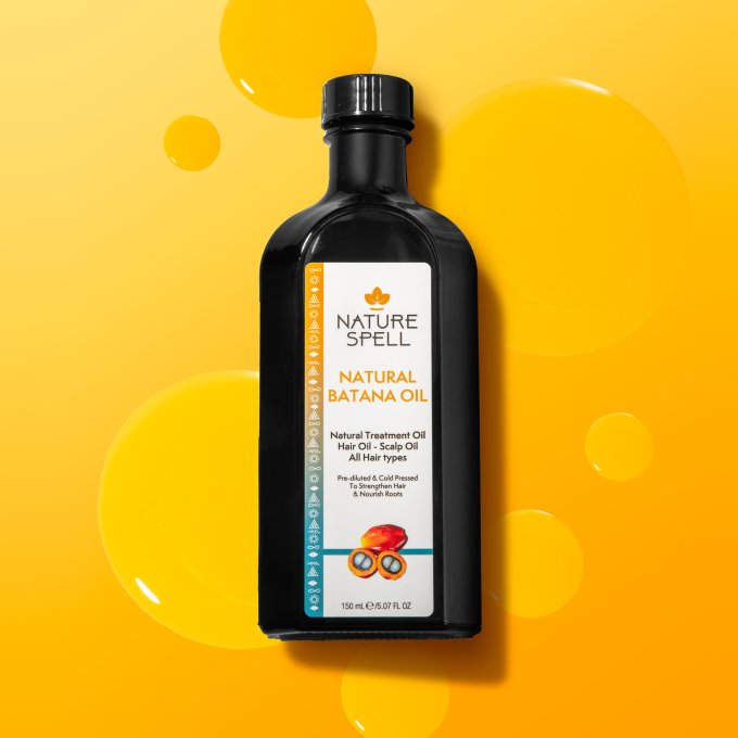 Huile précieuse de Batana pour la peau et les cheveux - soin réparateur pour cheveux secs et peau ab
