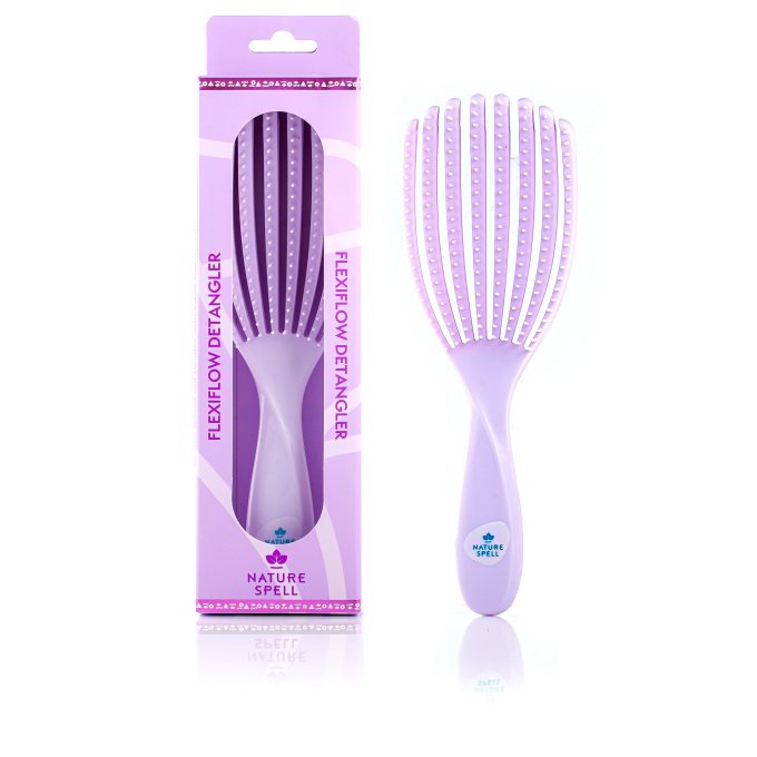 Brosse démêlante Flexiflow – brosse anti-nœuds flexible pour un démêlage tout en douceur - Coloris V