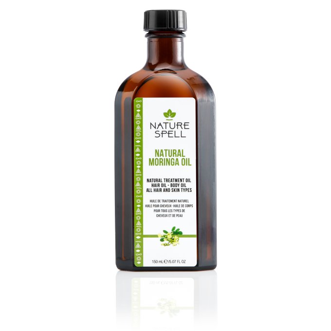 Huile précieuse de moringa pour la peau et les cheveux -  soin intensif pour peau sèche et cheveux a