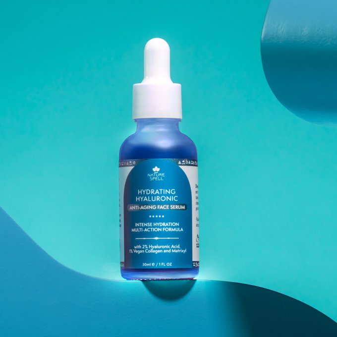 Sérum visage repulpant à l’acide hyaluronique et collagène vegan - Nature Spell