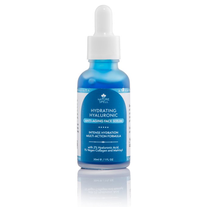 Sérum visage repulpant à l’acide hyaluronique et collagène vegan - Nature Spell