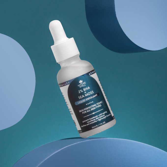 Exfoliant visage purifiant au BHA (acide salicylique) 2% – effet peau neuve - Nature Spell