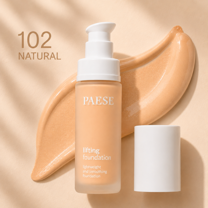 Fond de teint liftant - Végan - 30 ml - 4 teintes - PAESE