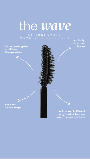 Duo "Warm Crush" : palette 8 ombres à paupières  11 g VEGAN et Mascara WAVE - PAESE