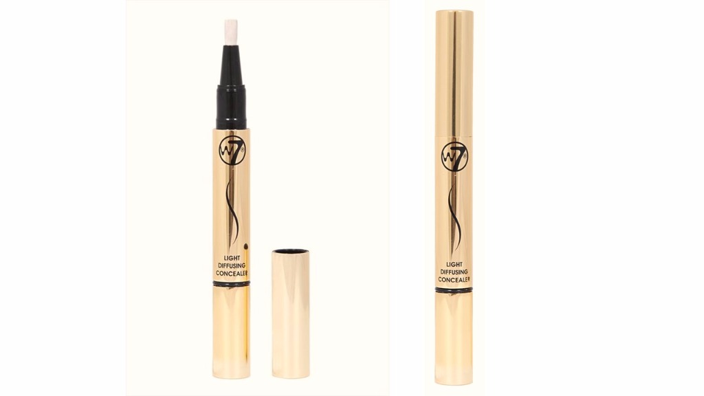 Bevægelig jeg er glad Udstyr Dites au revoir aux imperfections et bonjour au teint glam et lumineux avec  le diffuseur correcteur/enlumineur de teint W7Un stylo-pinceau, à emporter  partout pour apporter une touche de lumière, gommer les zones