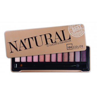 Natural eyeshadow by IDC Colors 