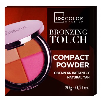 Bronzing touch compact powder by IDC COLOR  - WWW.SDI-PARIS.COM 