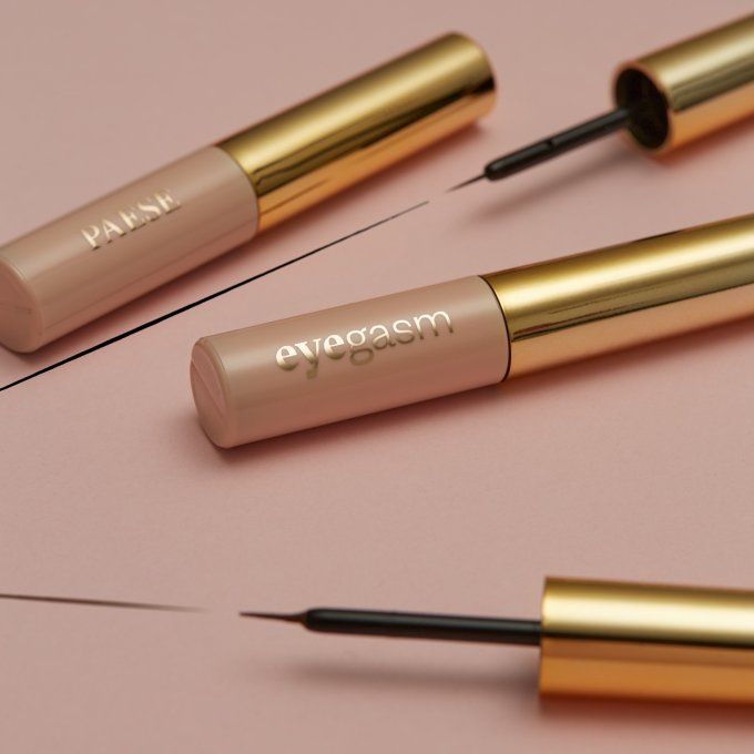 Duo Mascara intense et Eyeliner "Eyegasm" - Noir - 8 + 4 ml - PAESE