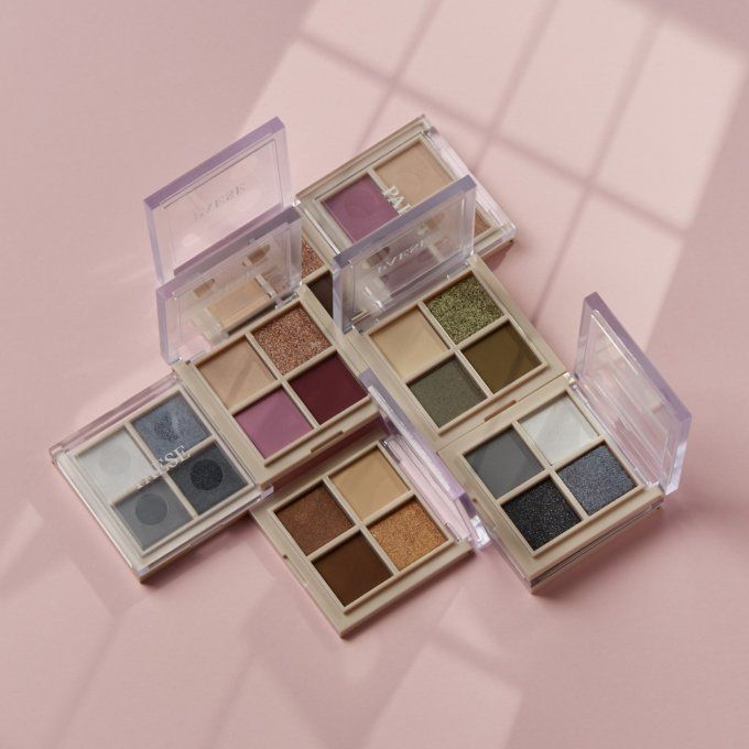 Palette d'ombres à paupières Vegan "Daily Vibes" - Velvet Smokey - 5,5 g - PAESE