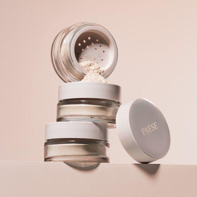 Poudre libre d'olive pour le visage 99,8% naturelle - 6 g - PAESE