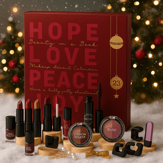 Lots de 3 calendriers de l'avent Beauty In A Book 2 - GRP