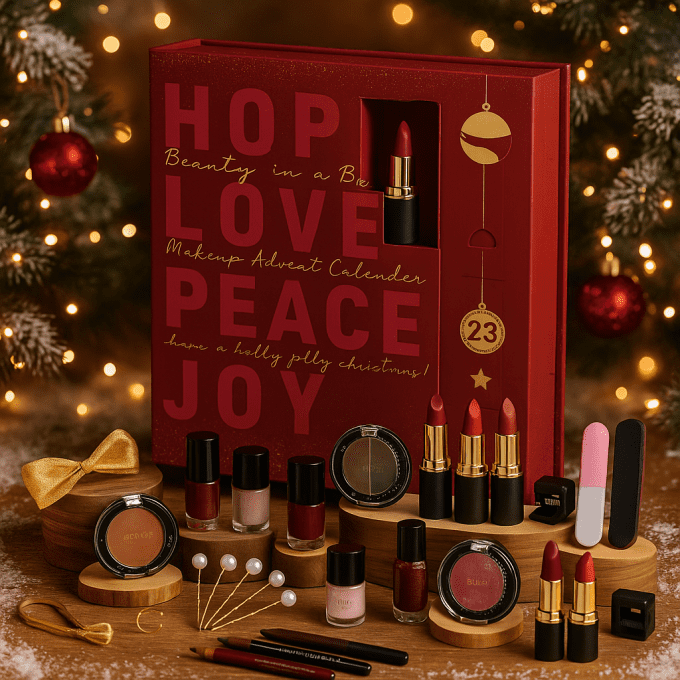 Lots de 3 calendriers de l'avent Beauty In A Book 2