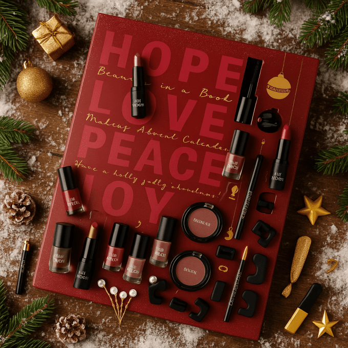 Lots de 3 calendriers de l'avent Beauty In A Book 2 - GRP