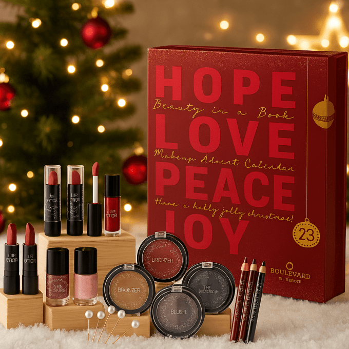 Lots de 3 calendriers de l'avent Beauty In A Book 2 - GRP