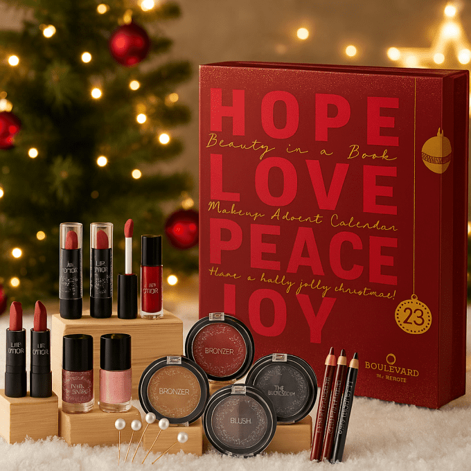 Lots de 3 calendriers de l'avent Beauty In A Book 2