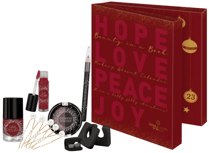 Lots de 2 calendriers de l'avent Beauty In A Book 2 - GRP