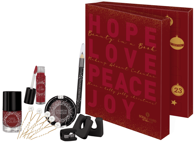 Lots de 3 calendriers de l'avent Beauty In A Book 2 - GRP