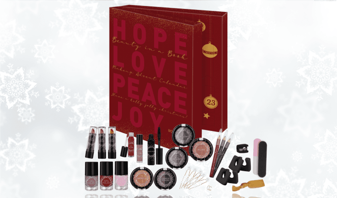 Lots de 3 calendriers de l'avent Beauty In A Book 2 - GRP