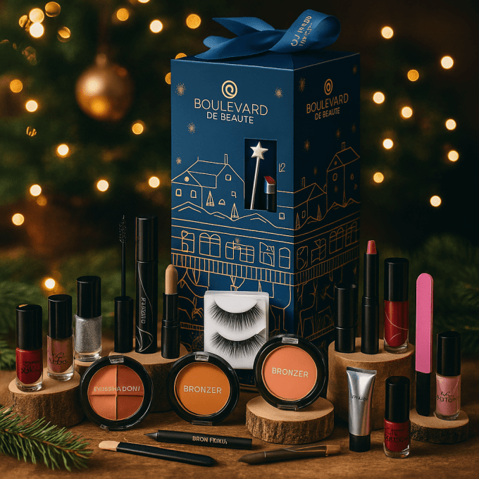 Lot de 3 Calendriers de l'Avent Beauté "Nuit étoilée" - GRP