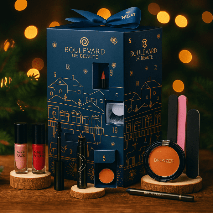 Lot de 3 Calendriers de l'Avent Beauté "Nuit étoilée"