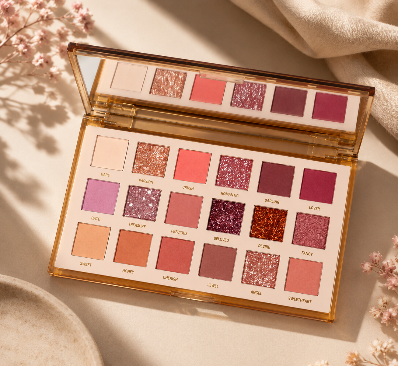 Palette de maquillage Very Nude - 18 couleurs - 22 g - Magic Studio