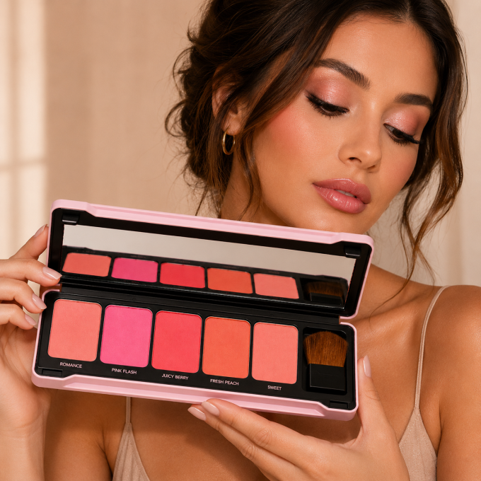 Palette 5 Blush FRESH - 5 couleurs - 14.5g - Magic Studio