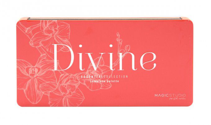 Grande Palette de maquillage DIVINE - 16 couleurs - 21 g - Magic Studio