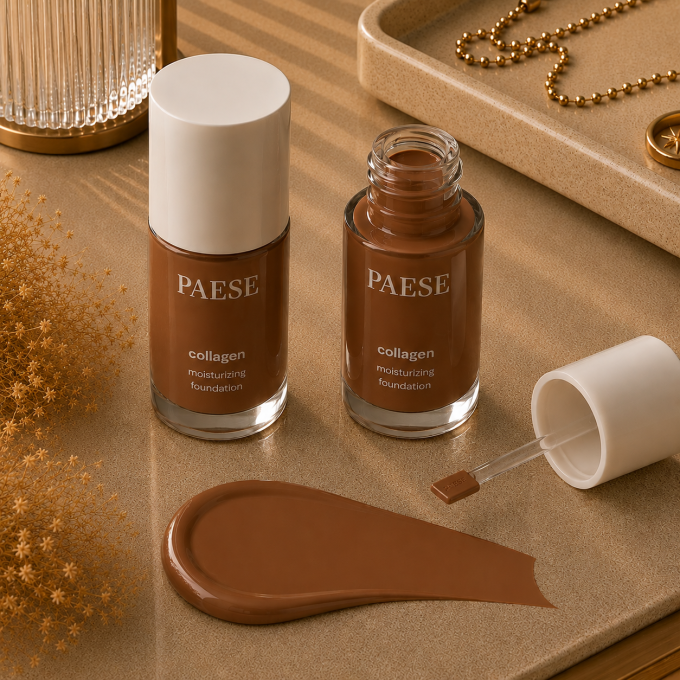 Fond de teint hydratant au collagène - 30 ml - 9 teintes - Paese