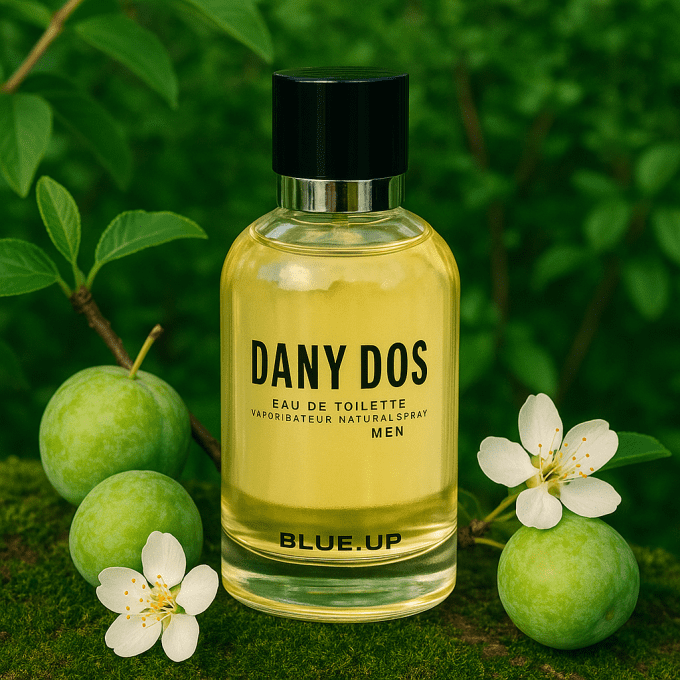 BLUE UP DANY DOS – Eau de toilette homme 100 ml | Inspiration boisée épicée et fruitée