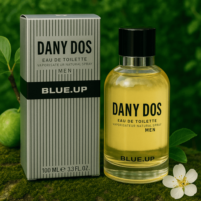 BLUE UP DANY DOS – Eau de toilette homme 100 ml | Inspiration boisée épicée et fruitée