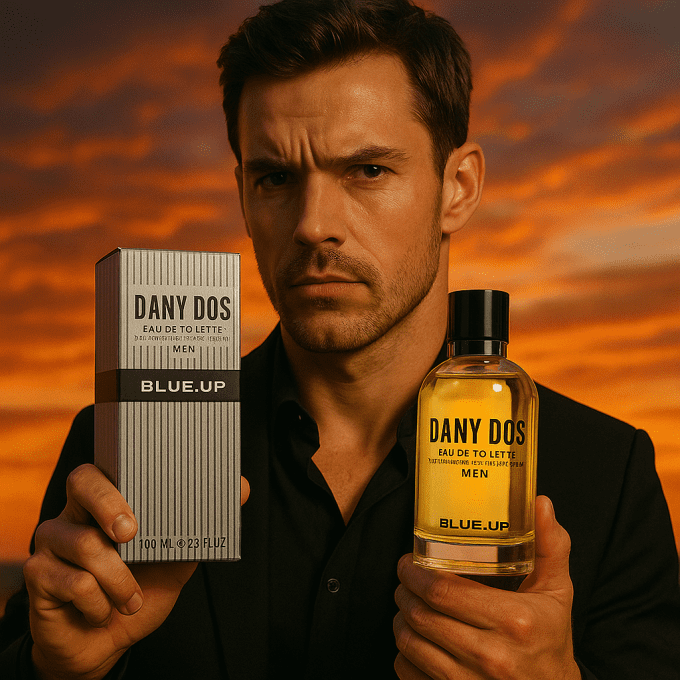 BLUE UP DANY DOS – Eau de toilette homme 100 ml | Inspiration boisée épicée et fruitée