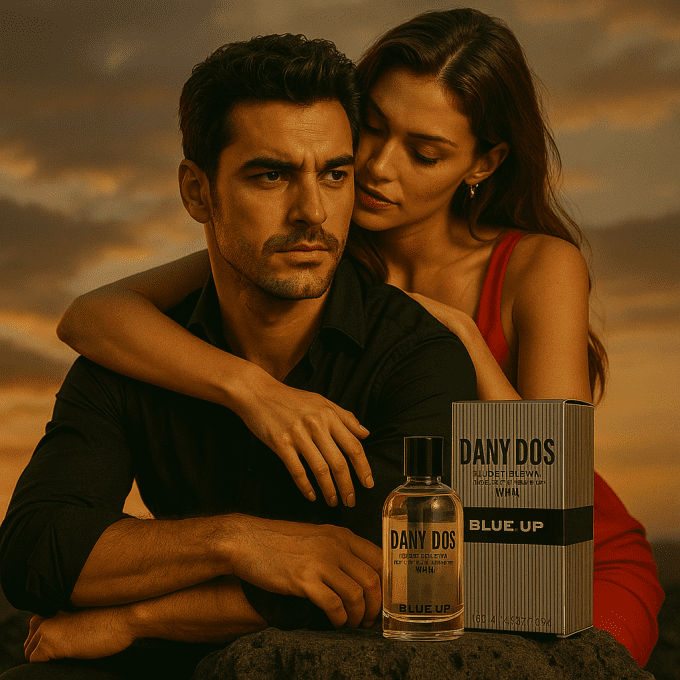BLUE UP DANY DOS – Eau de toilette homme 100 ml | Inspiration boisée épicée et fruitée
