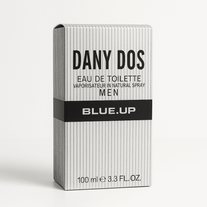 BLUE UP DANY DOS – Eau de toilette homme 100 ml | Inspiration boisée épicée et fruitée