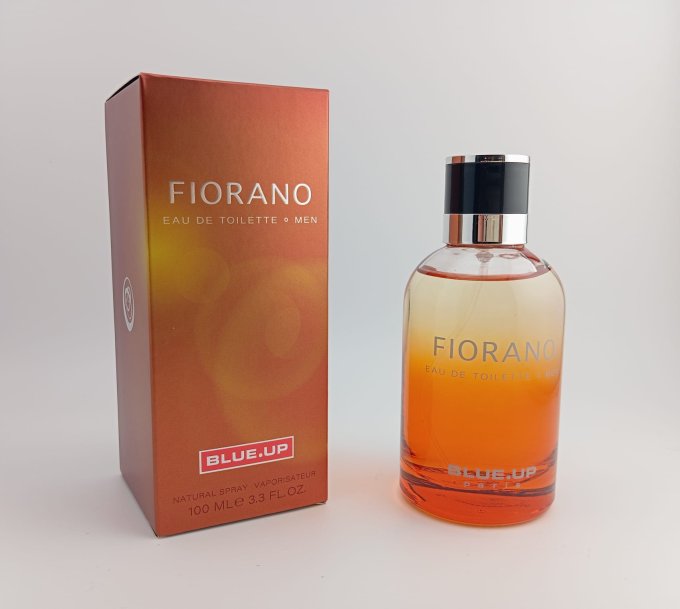BLUE UP FIORANO – Eau de toilette homme 100 ml | Inspiration boisée florale au caractère affirmé