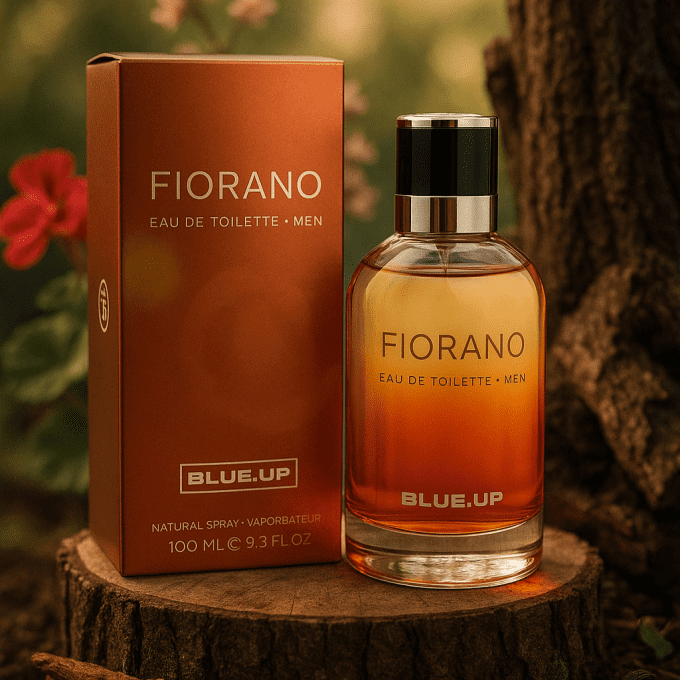 BLUE UP FIORANO – Eau de toilette homme 100 ml | Inspiration boisée florale au caractère affirmé