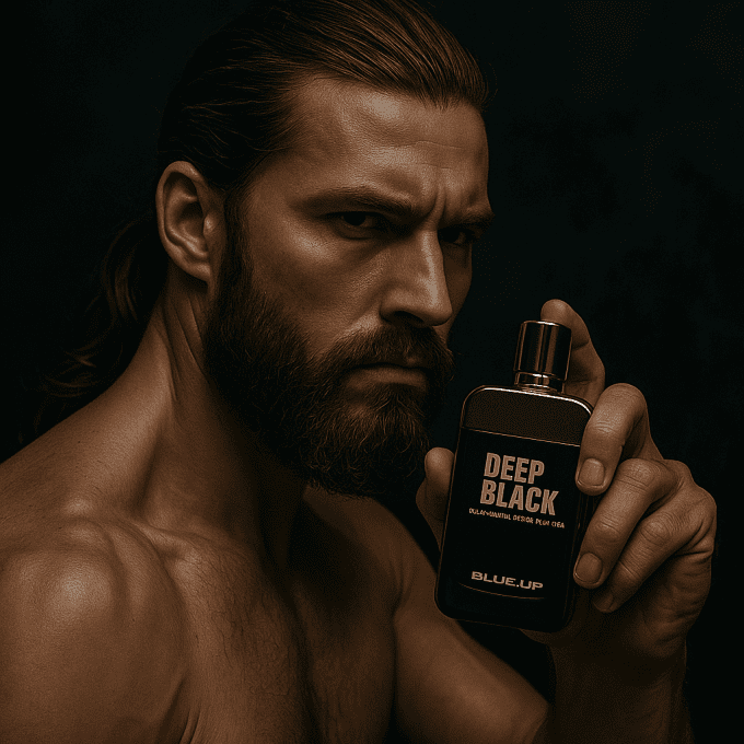 BLUE UP DEEP BLACK – Eau de toilette homme 100 ml | Inspiration aromatique fougère boisée