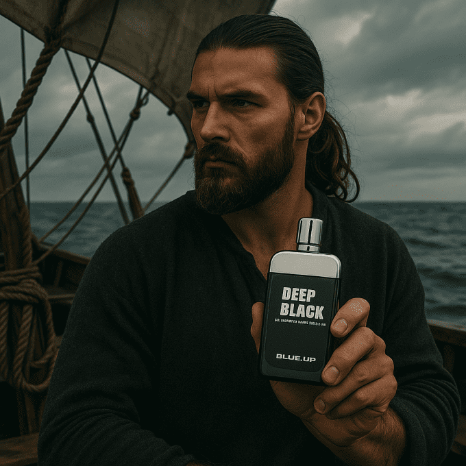 BLUE UP DEEP BLACK – Eau de toilette homme 100 ml | Inspiration aromatique fougère boisée