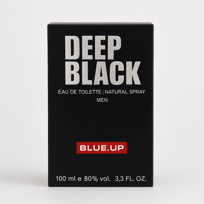 BLUE UP DEEP BLACK – Eau de toilette homme 100 ml | Inspiration aromatique fougère boisée