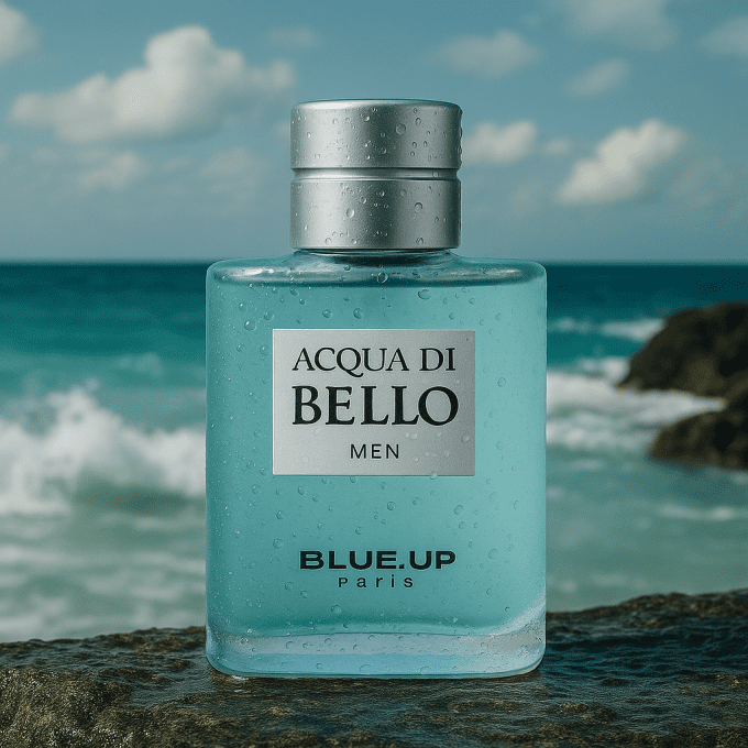 BLUE UP ACQUA DI BELLO – Eau de toilette homme 100 ml | Inspiration fraîche aquatique et boisée