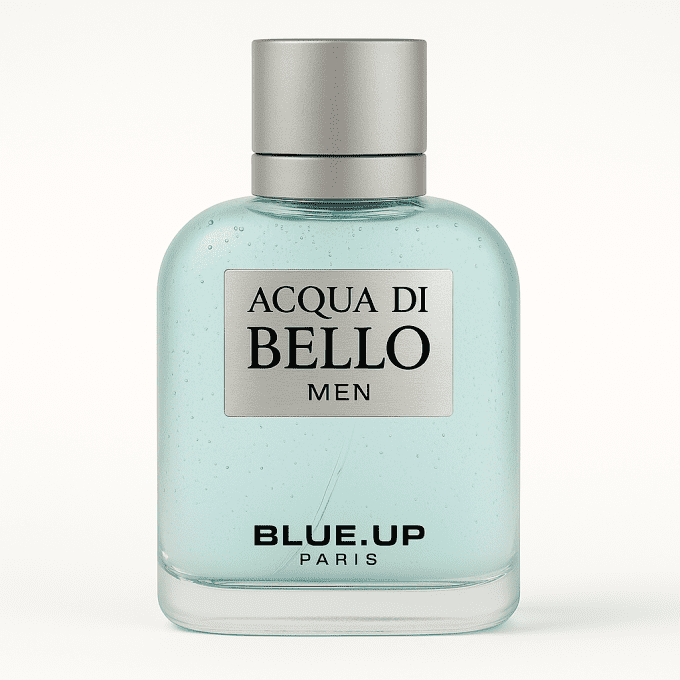 BLUE UP ACQUA DI BELLO – Eau de toilette homme 100 ml | Inspiration fraîche aquatique et boisée