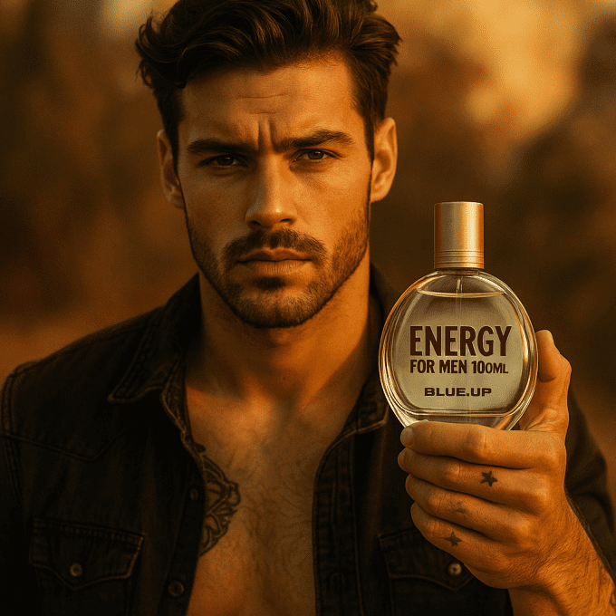 BLUE UP ENERGY FOR LIFE MEN – Eau de toilette homme 100 ml | Inspiration fruitée boisée vivifiante