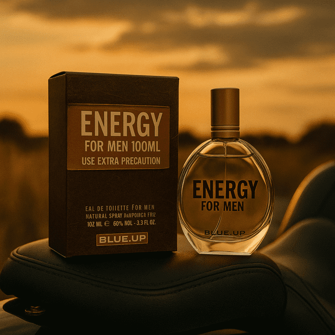 BLUE UP ENERGY FOR LIFE MEN – Eau de toilette homme 100 ml | Inspiration fruitée boisée vivifiante