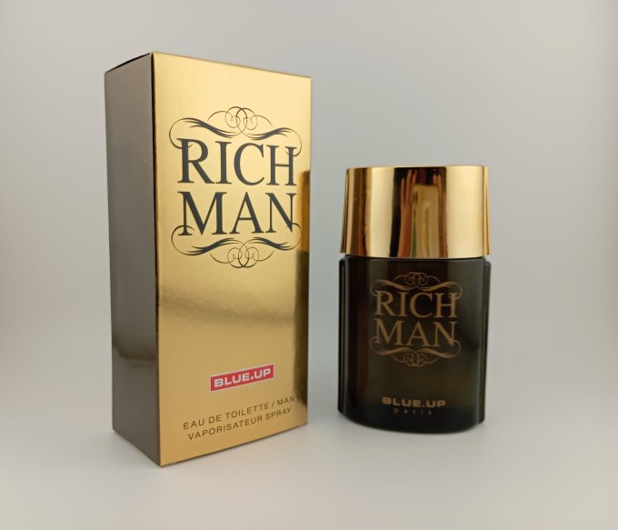 Blue-Up Rich Man Duke – Eau de parfum homme | Accord boisé oriental