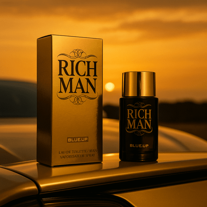 Blue-Up Rich Man Duke – Eau de parfum homme | Accord boisé oriental