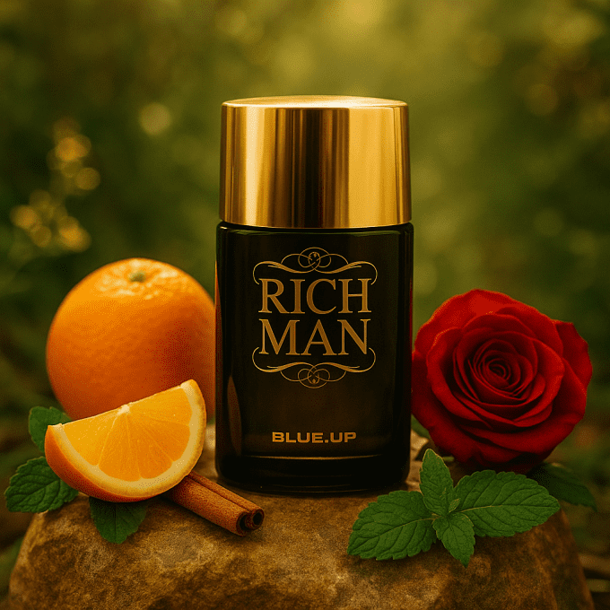 Blue-Up Rich Man Duke – Eau de parfum homme | Accord boisé oriental